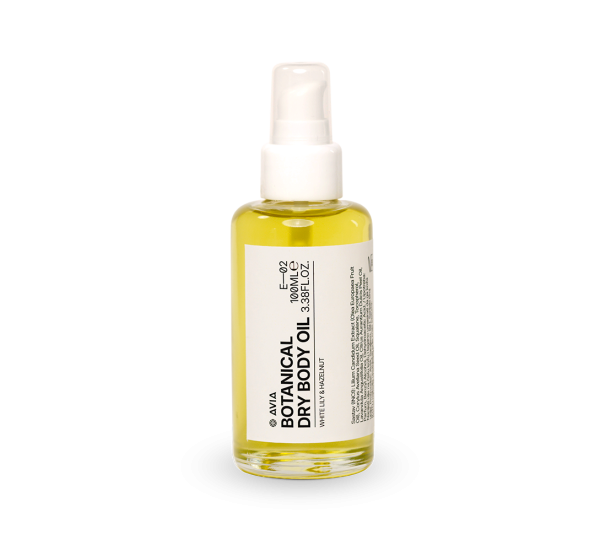 Botanical dry body oil
