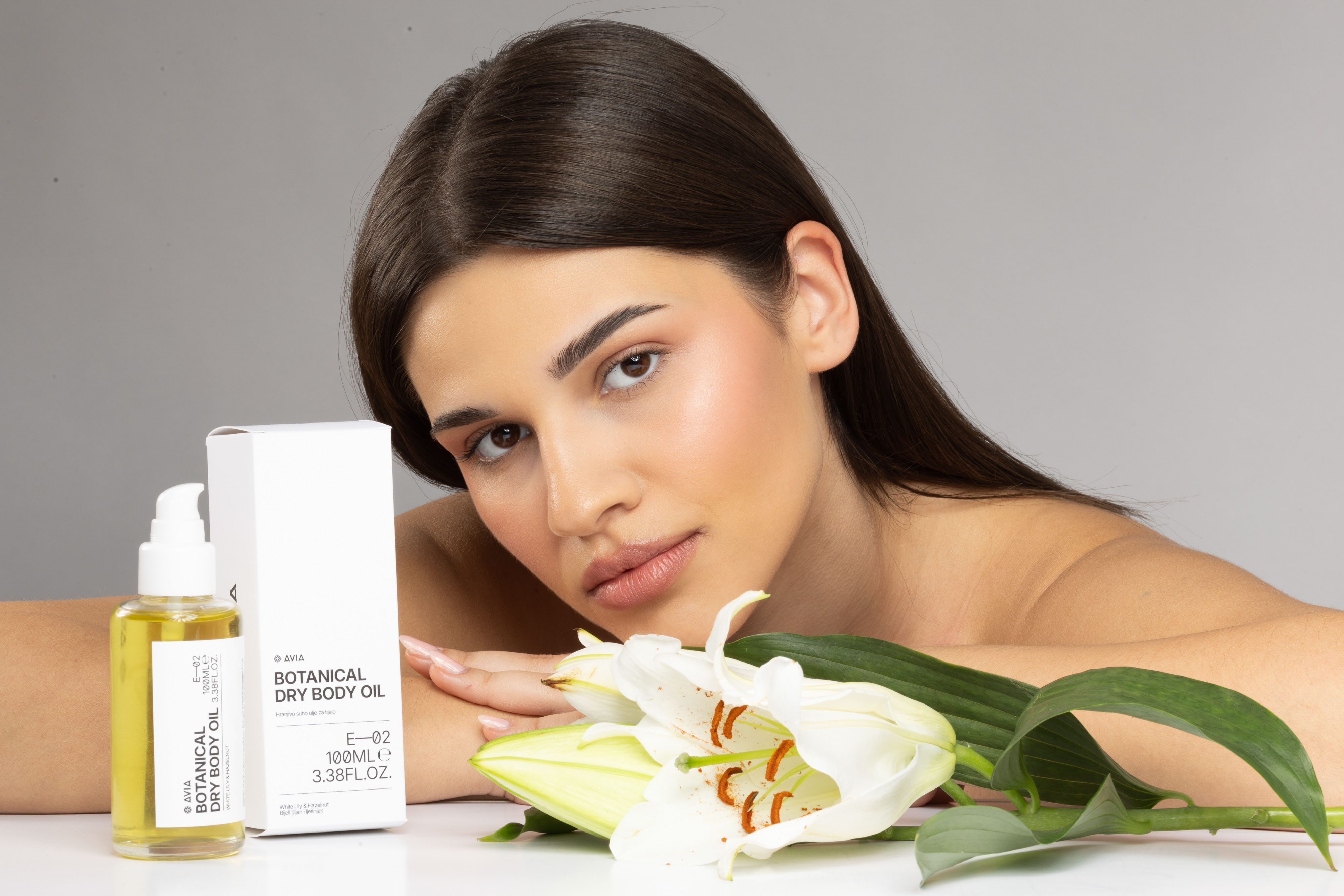 Botanical dry body oil